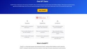 Chat Gpt Demo