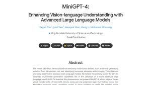 Minigpt-4